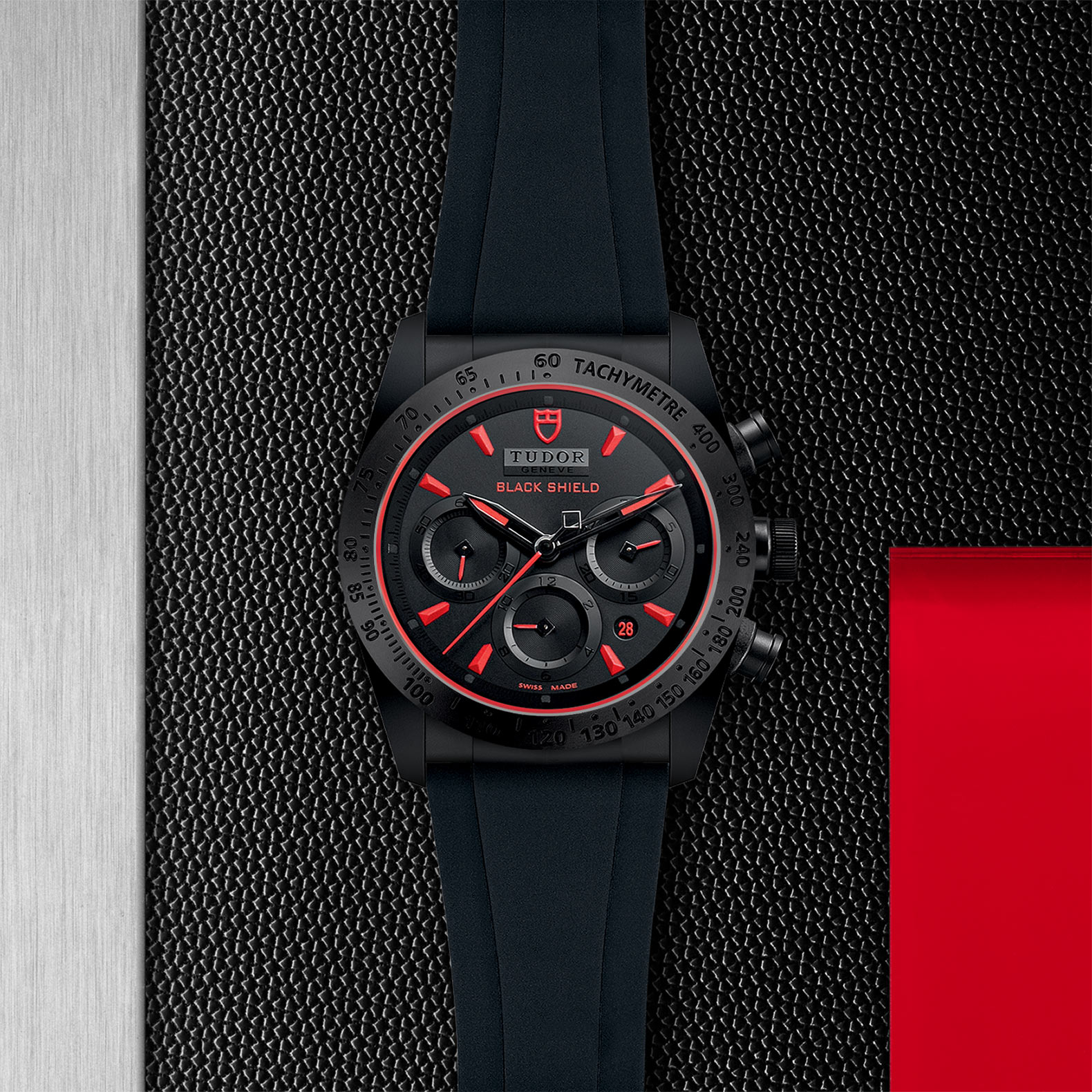 Tudor watch Fastrider Black Shield M42000CR 0001