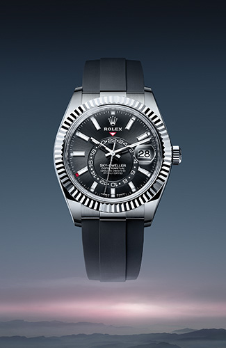 Rolex new watches at SKY-DWELLER Rolex da Veschetti a Brescia