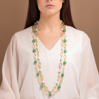 Fiamma, Hard stone necklace