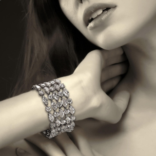 Kate, Marquise and brilliant cut diamond bracelet