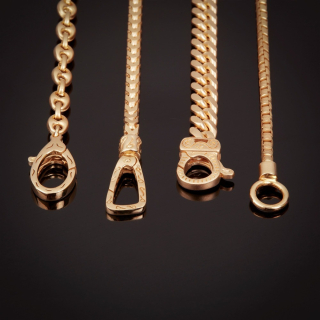 Chains, Plated silver chains