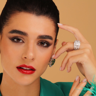 Montecarlo, Refined emerald cut ring