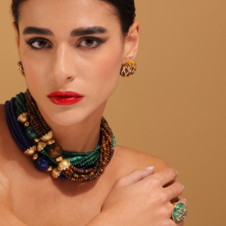 Fiamma, Hard stone and diamond ring