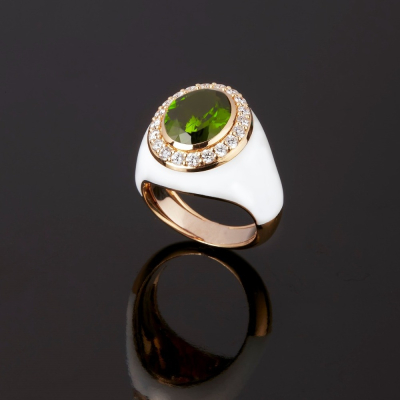 Allegria, Coloured gem and diamond ring