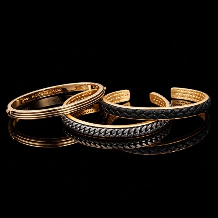 Bracelets, Plated silver bracelets