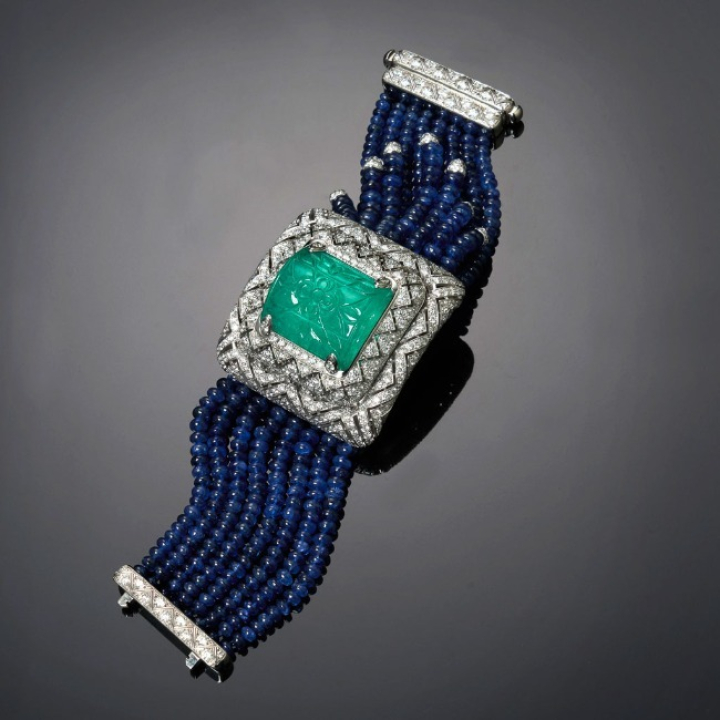 Tempo Prezioso, Coloured gem and diamond watch-bracelet