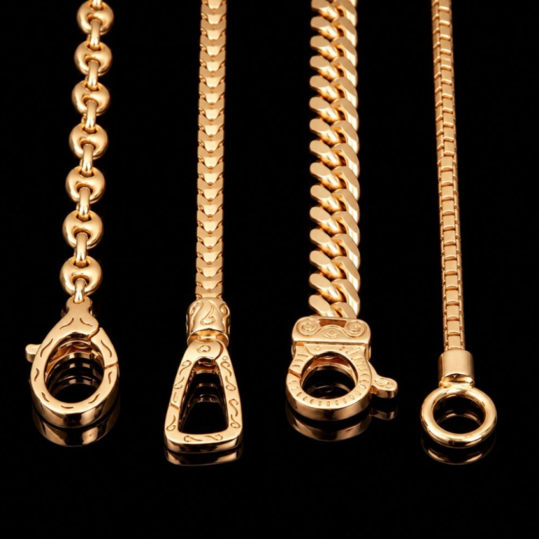 Chains, Plated silver chains